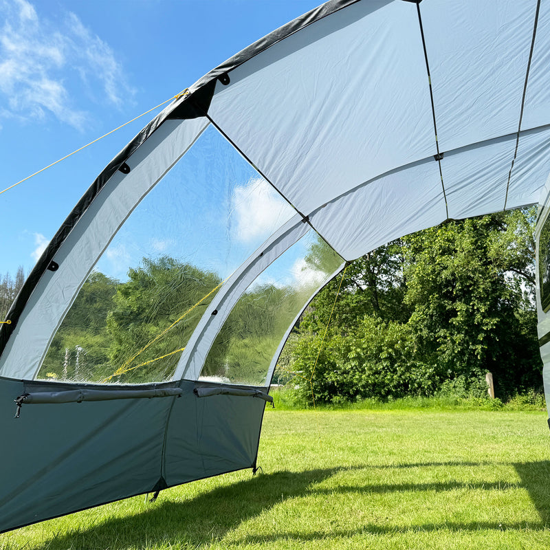 Freizeitschmiede Izzy-up Sunblocker 300x260cm Vorzelt für Wohnwagen und Wohnmobil