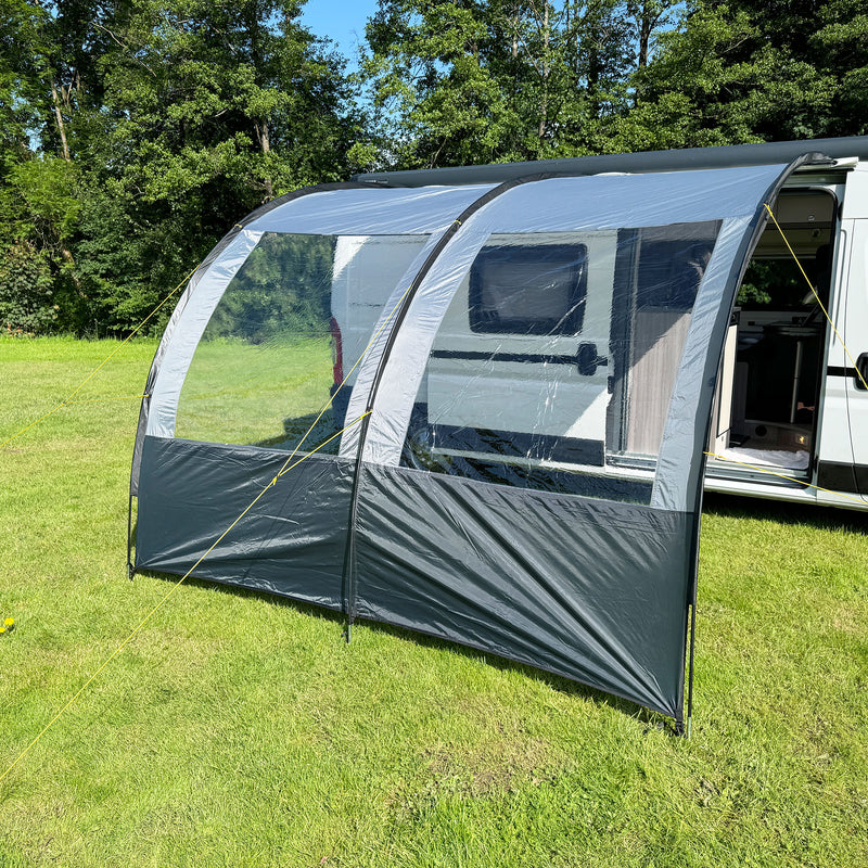 Freizeitschmiede Izzy-up Sunblocker 300x260cm Vorzelt für Wohnwagen und Wohnmobil