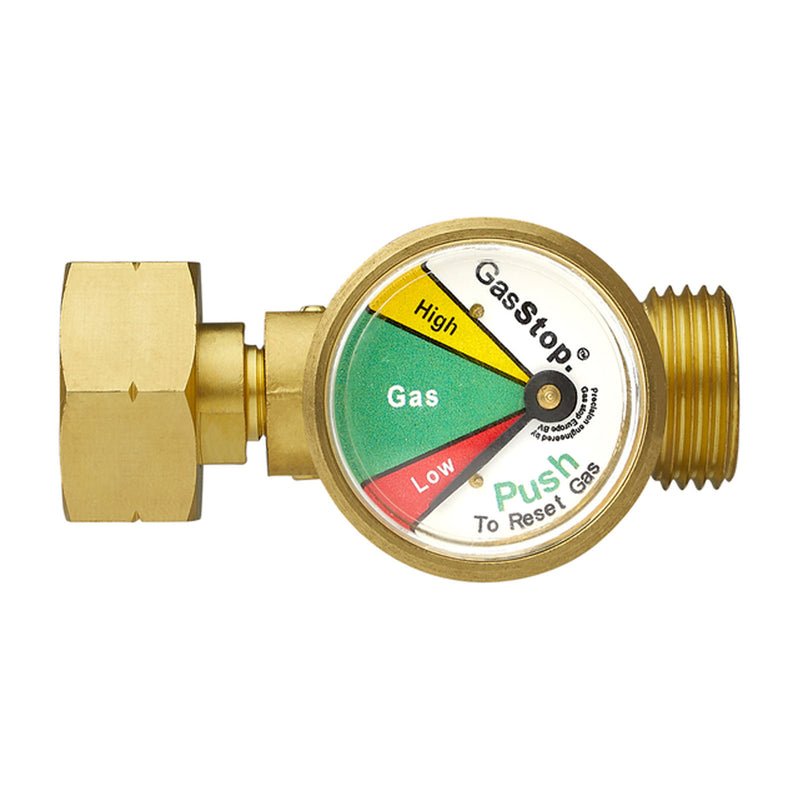 GasStop Notschlussarmatur für Propangasflaschen Notabschaltung Füllstandsanzeige