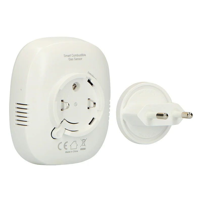 Methan Gasmelder Plug&Play, Netzspannung 230 V / 50 Hz, 70 dB