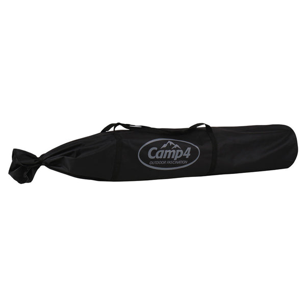 Zelt Gestängetasche CARRY Medium, Schwarz, 140xØ23cm Zeltgestängetasche Camping