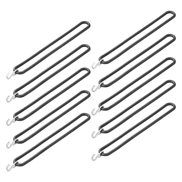 10x Gummi Spannring 300mm mit S-Haken Gummispanner für Planen, Anhängerplanen