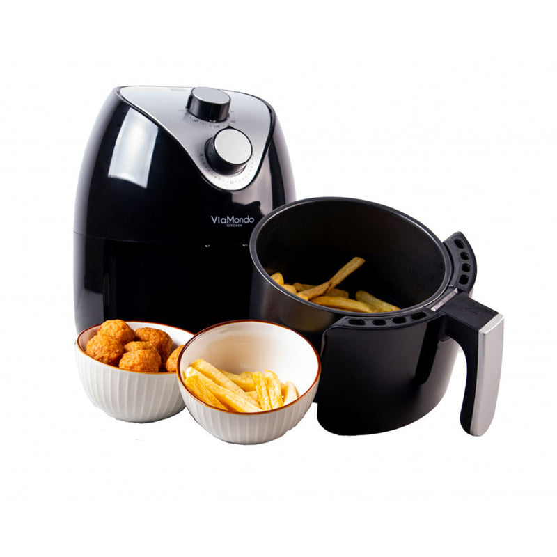 Heißluftfritteuse CampFryer 1,8 Liter Reise Camping Fritteuse 1000W Airfryer