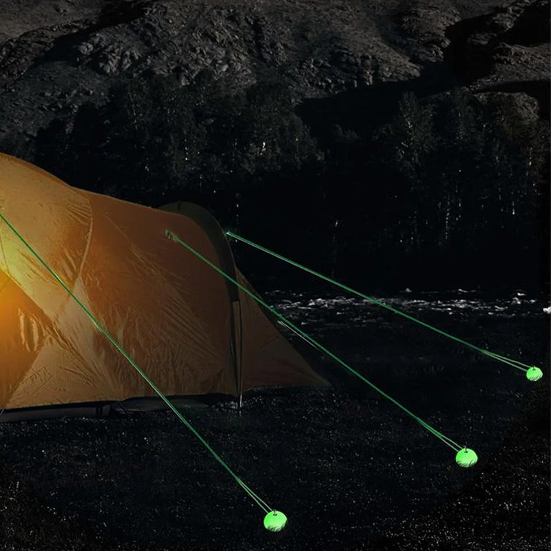 Heringschutzkappen Set von 8 Stk. Zelthering Hering Schutzkappen fluoreszierend