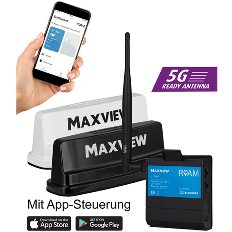 Maxview ROAM Campervan LTE/WiFi Antenne weiß Internetantenne WLAN im Camper