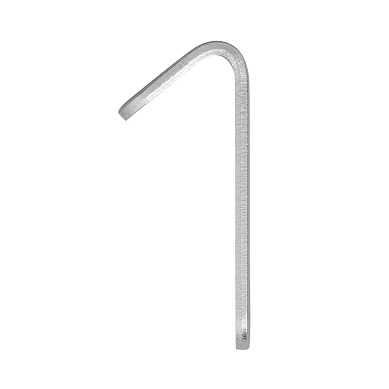 2x Garderobenhaken Kleiderhaken 52x13 mm Camping Küchenhaken, Wandhaken Metall