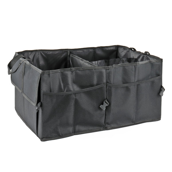 Kofferraum Organizer, Polyestergewebe, 52 x 38 x 26 cm, schwarz