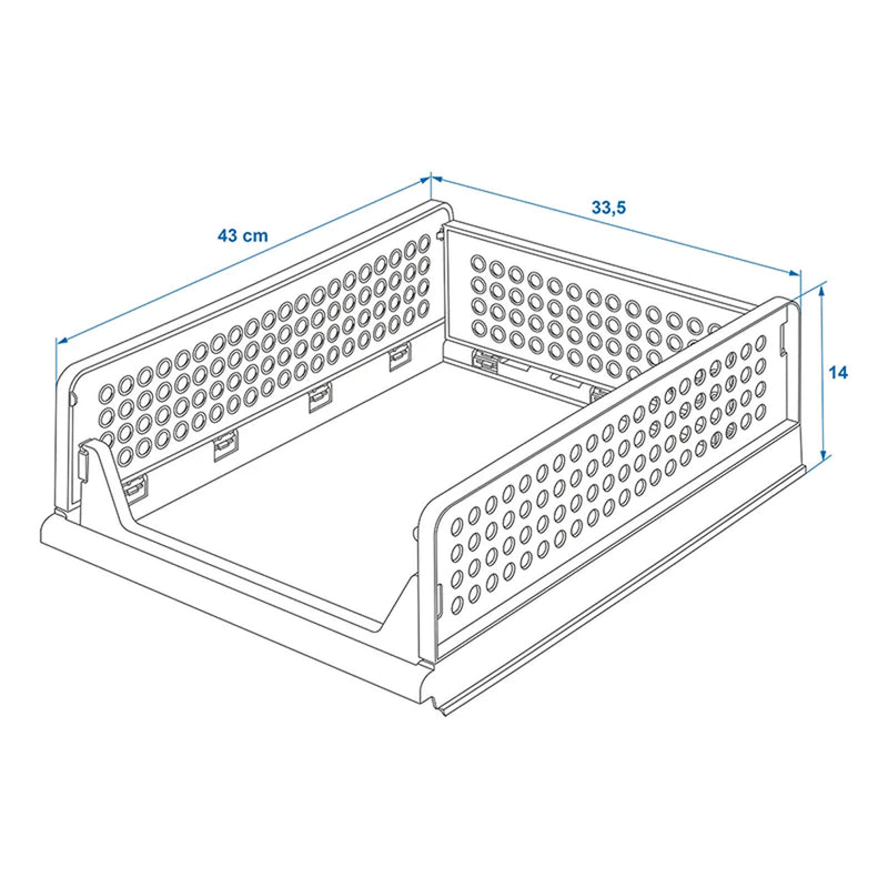 Küchenregal stapelbar 2x Ablagefach Regal Schrank Organizer Camping Aufbewahrung