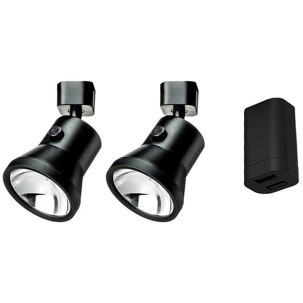 LANCIANO Spotlicht Starter Set BIG - 2x Spotlight + 1x USB - Spot Wohnwagen