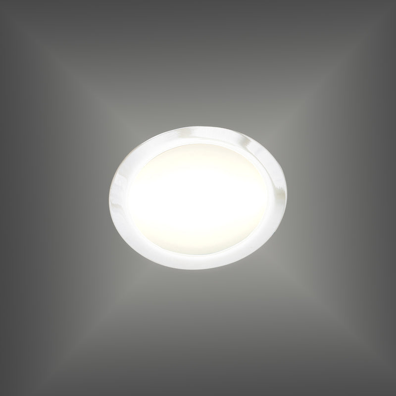Einbaustrahler 12V LED-Spot 120lm Leuchte Chrom Lampe für Wohnwagen, Wohnmobil