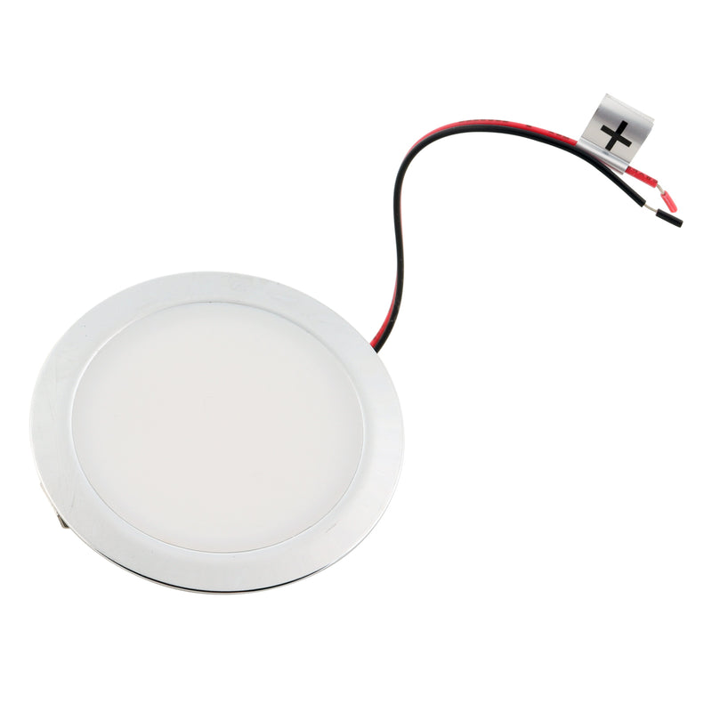 2x Einbaustrahler 12V LED-Spot 120lm Leuchte Chrom Lampe für Wohnwagen Wohnmobil