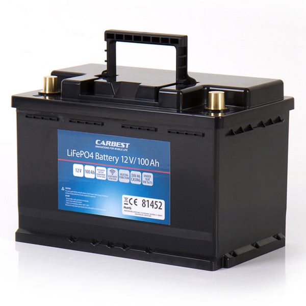 Carbest Lithium Batterie Li100BH6 100Ah Untersitz-Batterie p. f. VW T6.1/T6/T5
