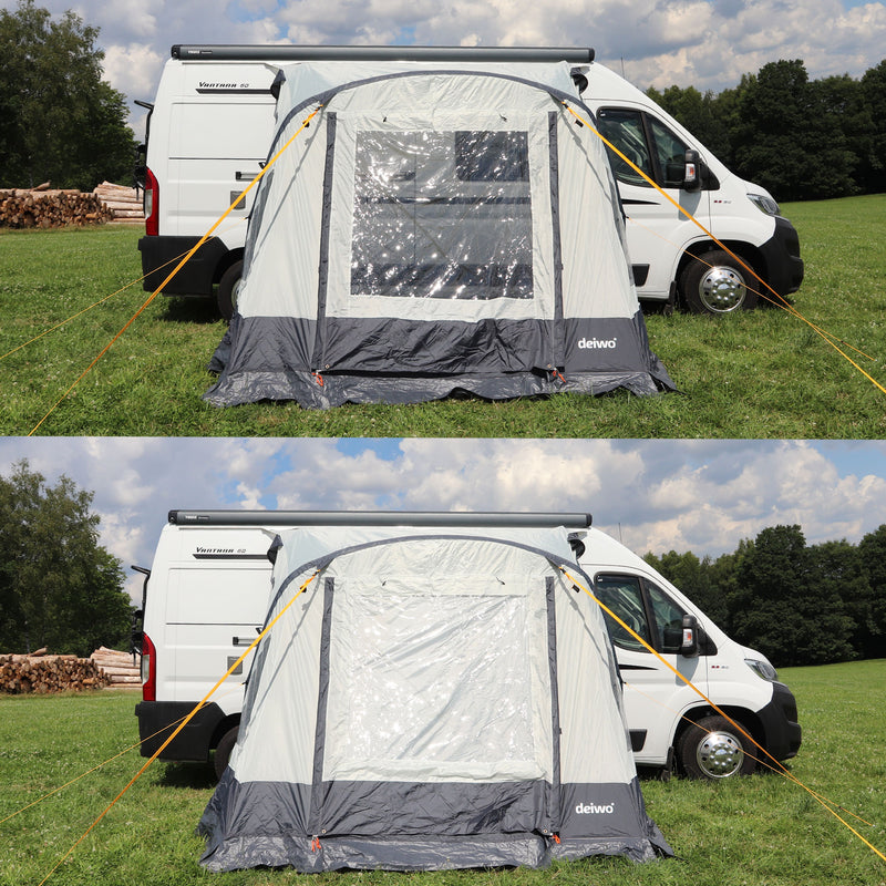 Seitenzelt 220x250cm Camping Luft Vorzelt für Wohnwagen, Wohnmobil 7mm Keder