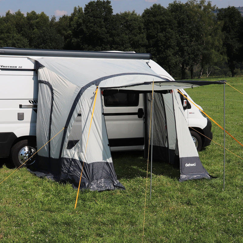 Seitenzelt 260x250cm Camping Luft Vorzelt für Wohnwagen, Wohnmobil 7mm Keder