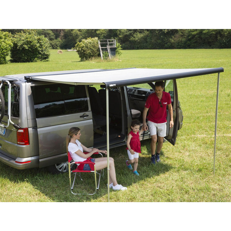 Fiamma  F40 VAN Pro Deep Black | Tuch Royal Grey | 270cm Breite , Auszug 225 cm