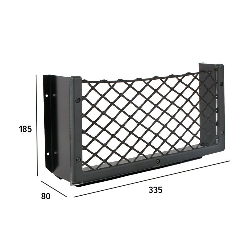 Netzablagefach S 302 x 169 mm x 80 mm + Abstandshalter