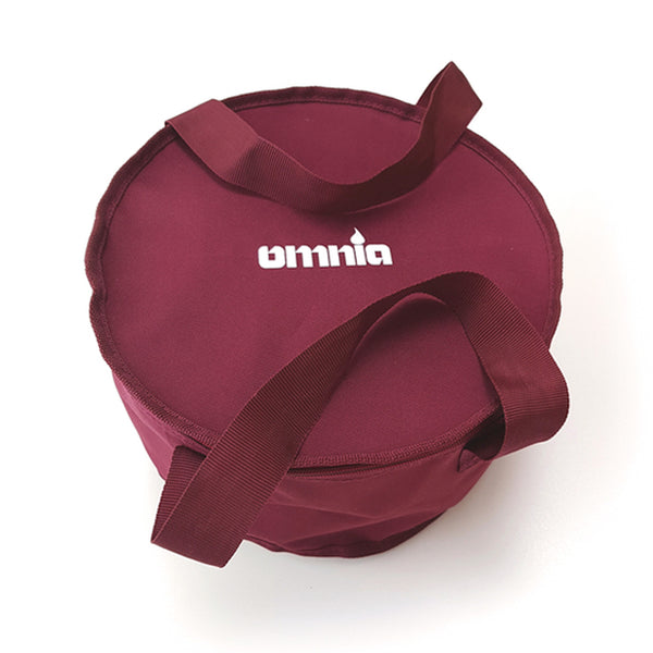 Omnia Transporttasche für Campingbackofen Tasche Weinrot Tragetasche