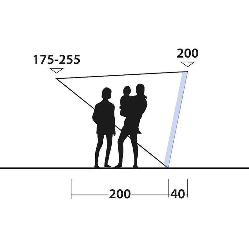 Outwell Touring Canopy Air Luft-Sonnensegel Busvordach Sonnensegel 320x240x200cm