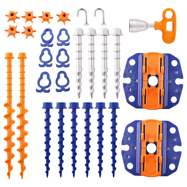 Peggy Peg Fix and Go Markisen und Sturmanker Set