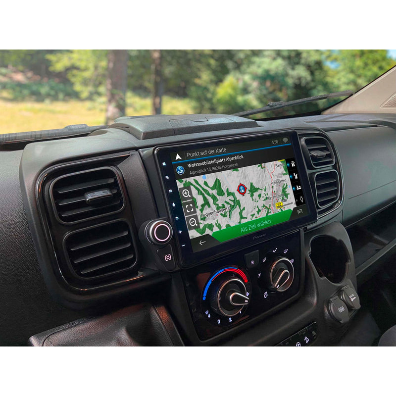 Pioneer Navi Navigationssystem für Ducato ab 09/21 Radiovorbereitung Mediacenter