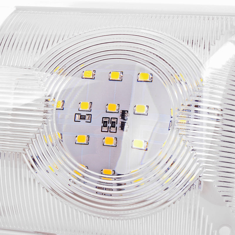 Aufbauleuchte 48-Leds, 12V, 640lm, 38x288x127mm, Kunststoff, weiß