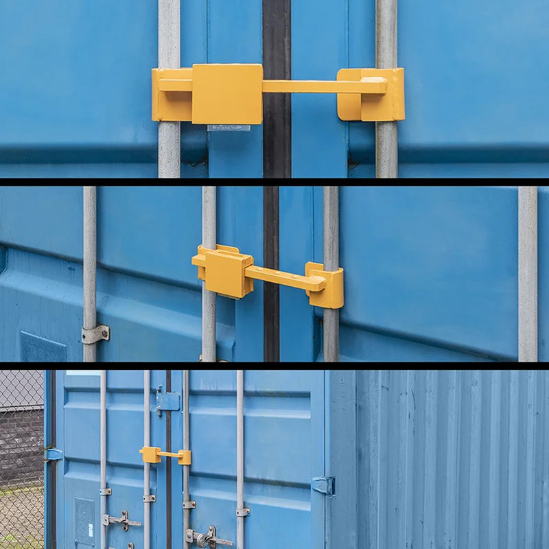 Containerschloss Heavy Duty gehärtetem Stahl 23-42cm Zylinderschloss Schutzkappe