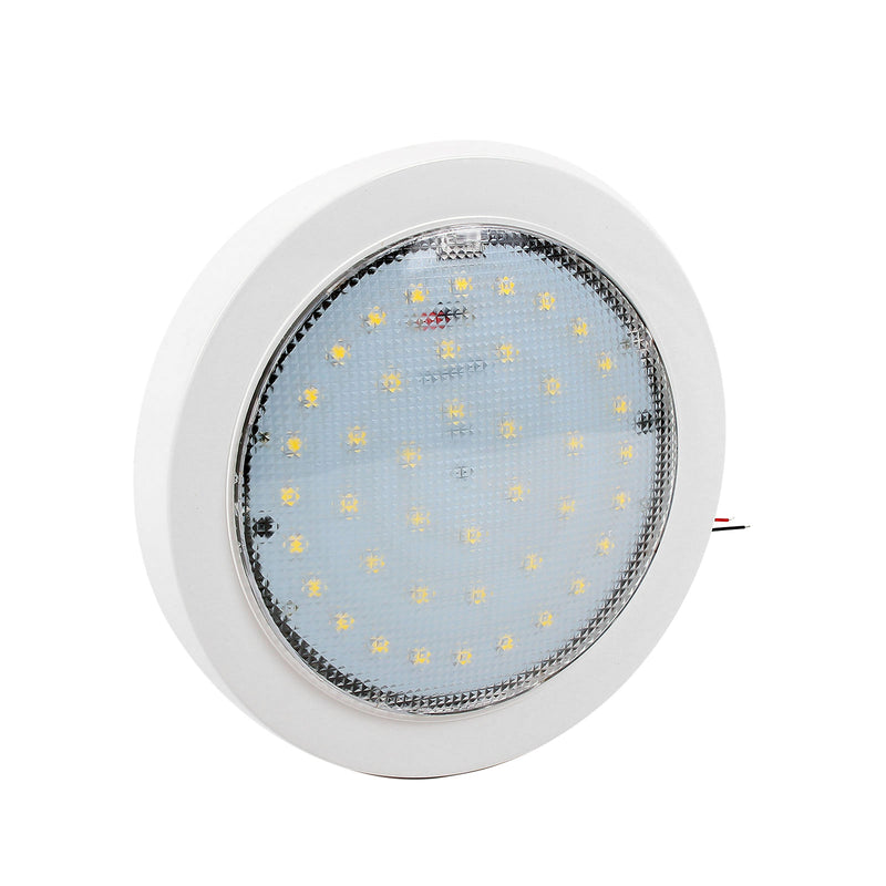 Deckenleuchte 42 LEDs 840lm, 12V-8,5W, Ø220x50mm