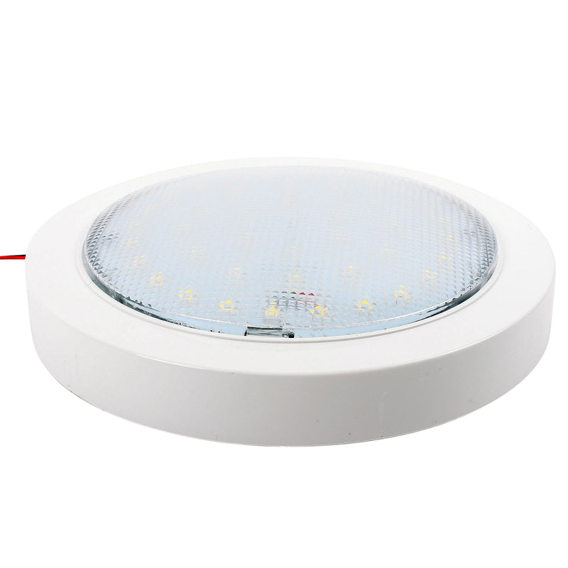 Deckenleuchte 42 LEDs 840lm, 12V-8,5W, Ø220x50mm