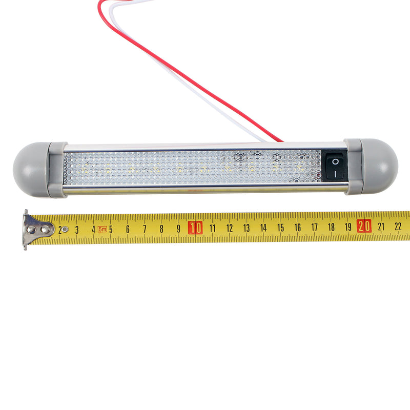 Linienleuchte 10 LED 12v, 150lm, 225x35x33mm