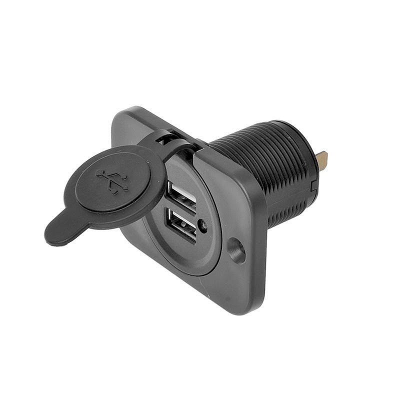 ProPlus USB Doppel Einbau Steckdose12/24 Volt 2,1A 5 Volt