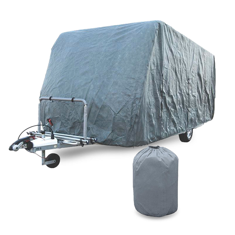 ProPlus Wohnwagen Schutzhülle 250x579-640 cm 4 Schicht 160g/qm