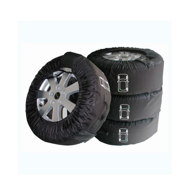 4er Set Reifenhüllen Reifentaschen für Reifen bis 240mm Breite, bis 26 Zoll