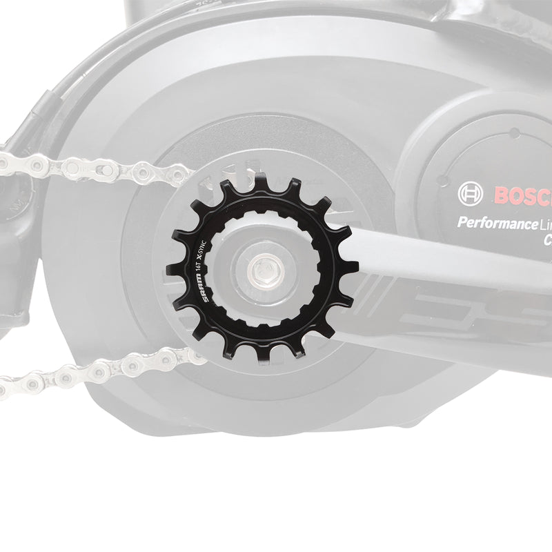 SRAM Kettenblatt 16T EX1 X-Sync™ für Bosch inkl. Montagewerkzeug