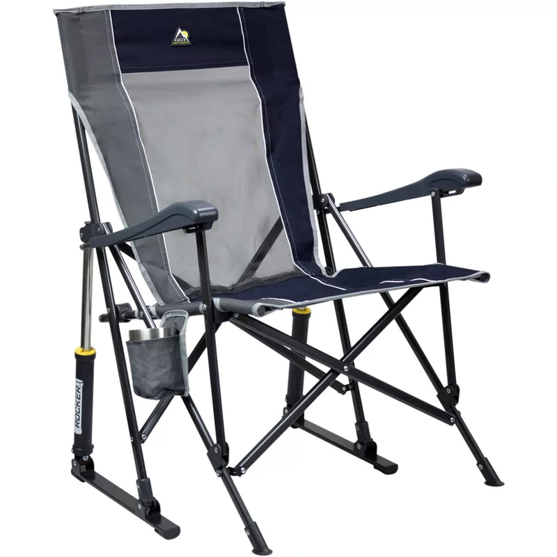 GCI Outdoor RoadTrip Rocker Campingstuhl Blau Schaukelstuhl Faltstuhl Camping