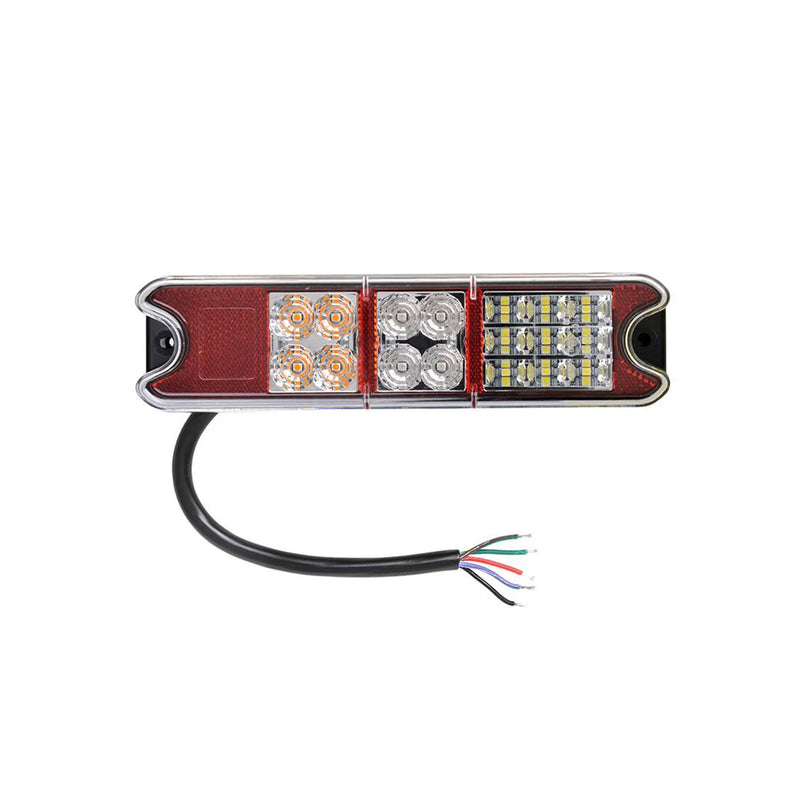 2er Set Rückleuchte 5 Funktionen 192x51mm 21 LEDs Heckleuchte Anhänger, Trailer