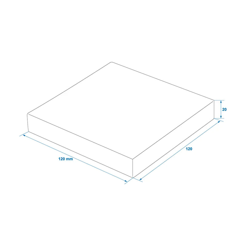 4x Vorzelt Schaumstoffpolster Schaumstoffplatten 12x12cm für Wohnwagen Wohnmobil