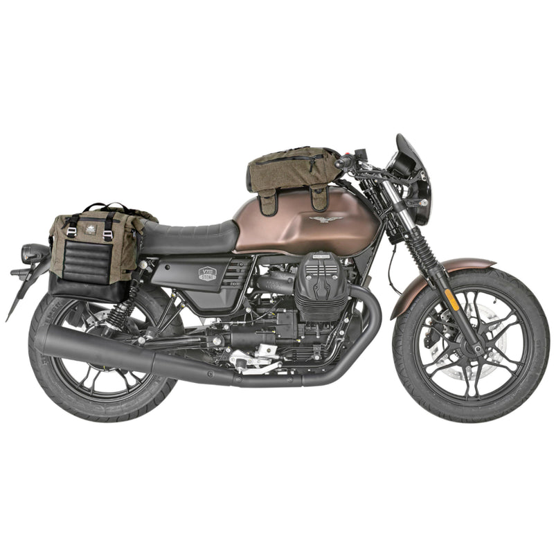 Seitentaschen Paar Kappa RB100 Rambler, Motorrad Satteltaschen Olivgrün, 28L