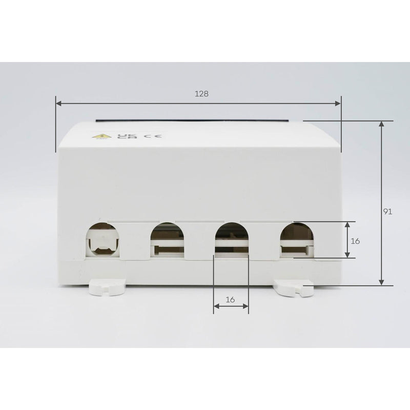 Sicherungskasten leer für 6 Module, Sicherungsbox Wohnwagen, Wohnmobil, Caravan