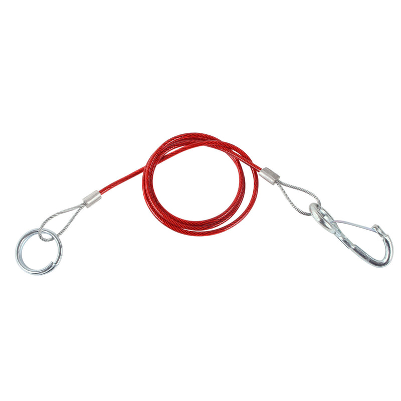 Al-Ko Safety Ball rot + Abreißseil Rot 100 cm mit Karabiner und Ring