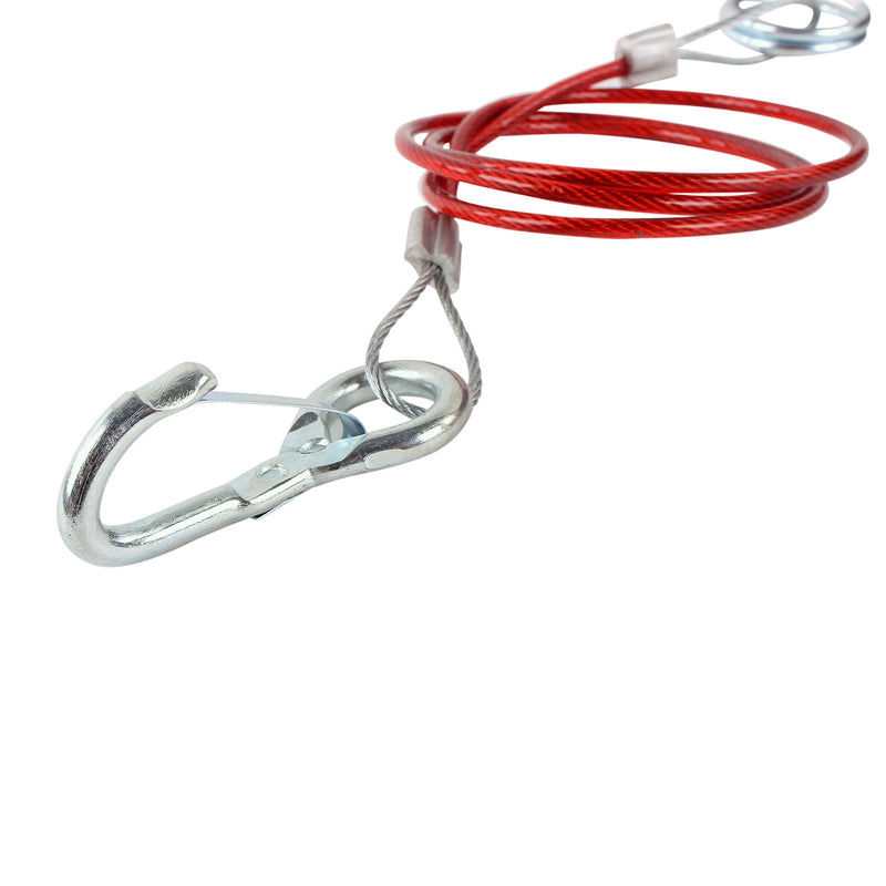 Al-Ko Safety Ball rot + Abreißseil Rot 100 cm mit Karabiner und Ring