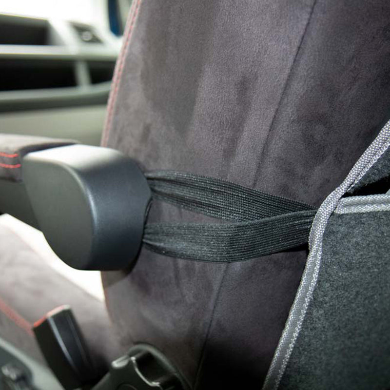 Sitz-Organizer Fahrer oder Beifahrersitz Filz anthrazit passend für VW T5 T6