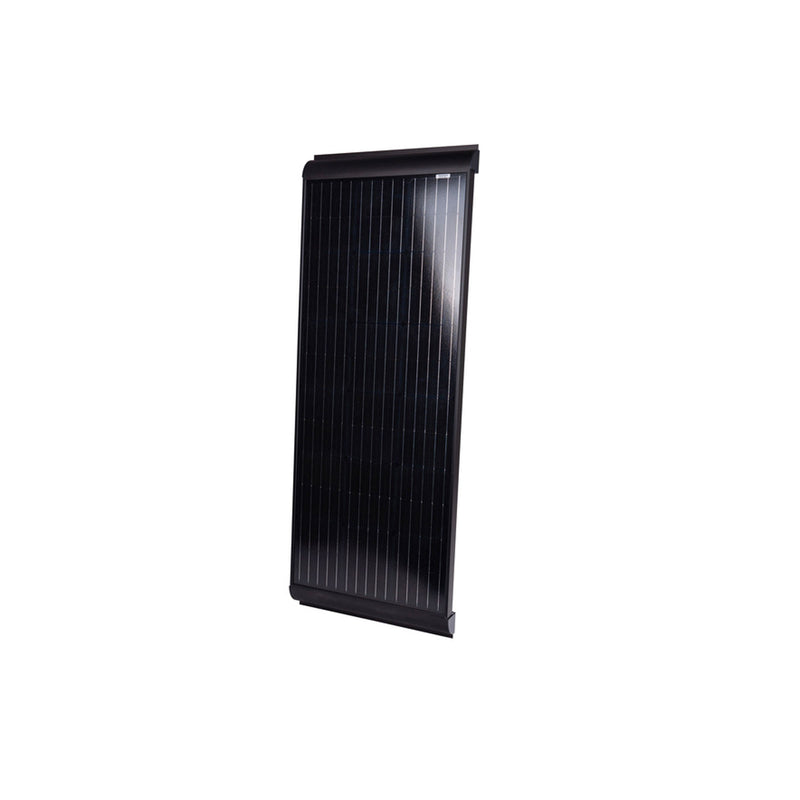 Solarmodul Komplett Set Black MC-100/140 - versch. Modelle - inkl. Halterung, Solarregler