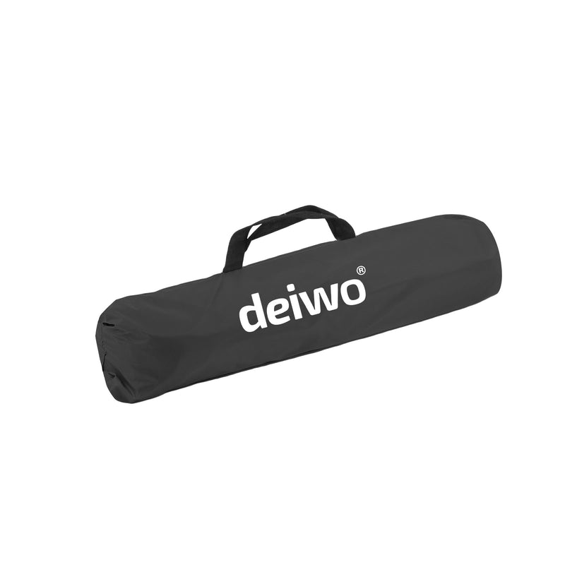 deiwo  Premium Sonnendach Sonnensegel grau 300 x 240cm