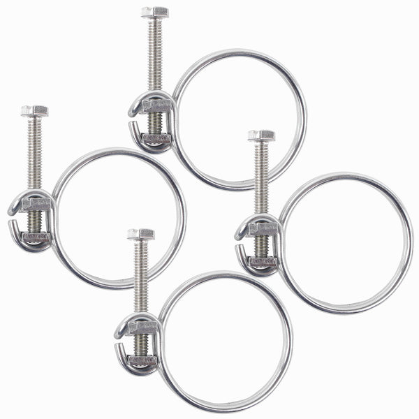 Spiralschlauchklemmen 19 mm 4er Set (3/4')