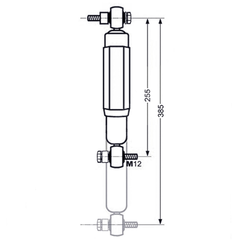 AL-KO Octagon Stoßdämpfer, 900 kg, 100 km/h Zulassung, grün