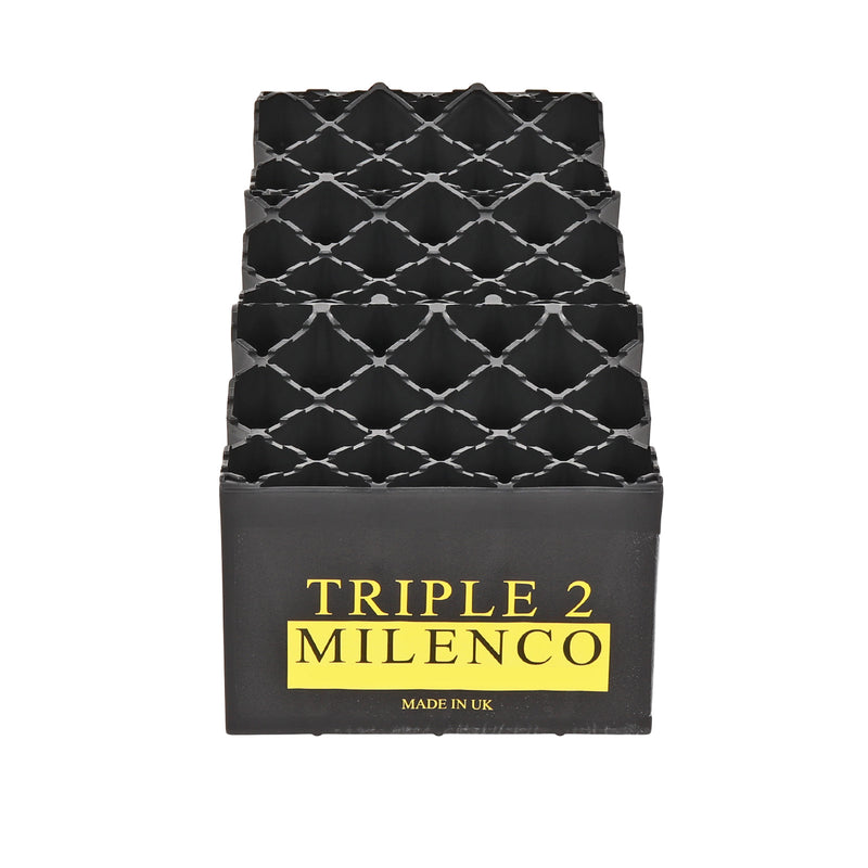 Milenco Triple 2 Stufenkeile 2er Set inkl. Tragetasche & Kreuzwasserwaage