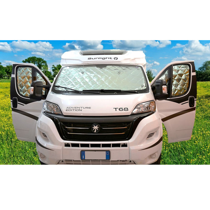 Thermomatten 3-teilig passend für Fiat Ducato Jumper Boxer X230 Fahrerhaus 94-01