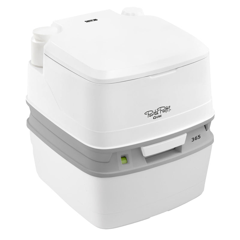 Thetford Porta Potti Qube 365 Campingtoilette 21 L + Toilettenpapier + Chemie