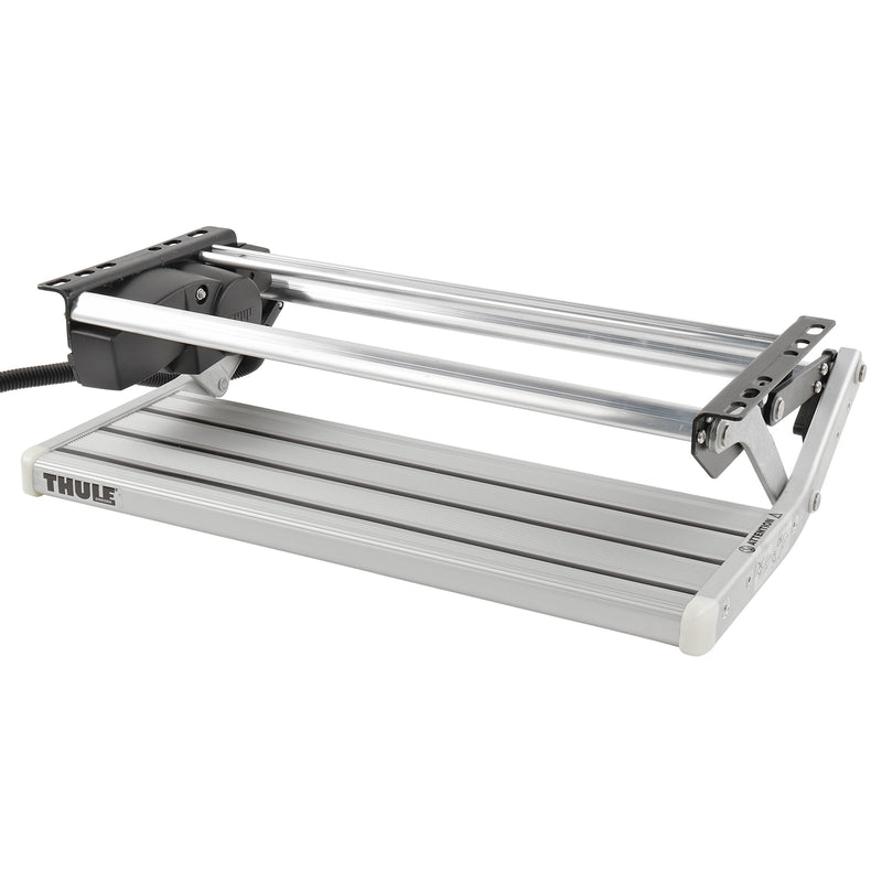 Single Step Alu | Trittstufe ausfahrbar | 12 Volt | 550mm | OmniStep | 5Kg | Alu