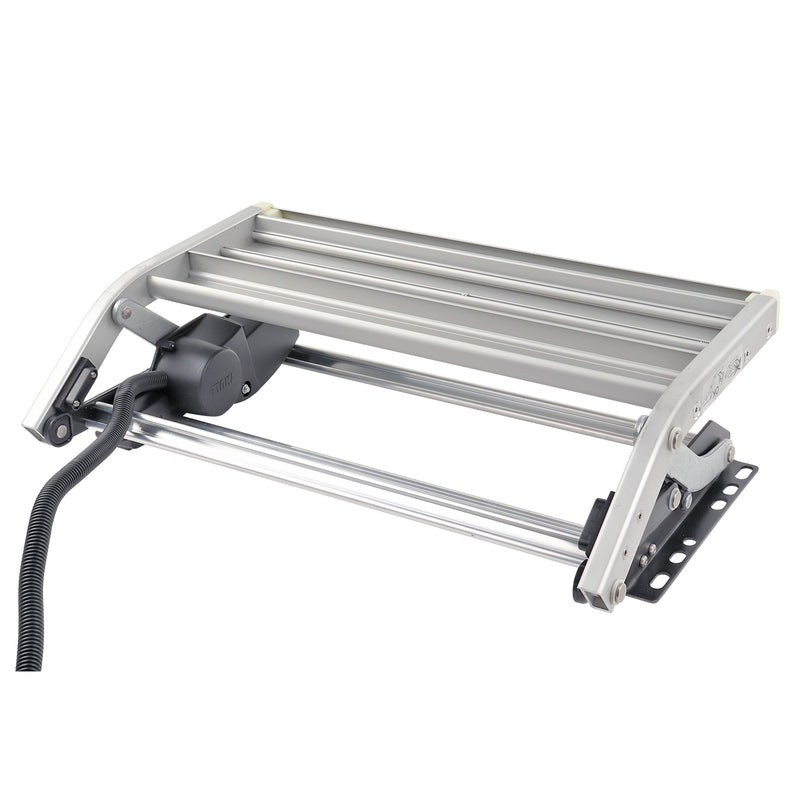 Single Step Alu | Trittstufe ausfahrbar | 12 Volt | 550mm | OmniStep | 5Kg | Alu